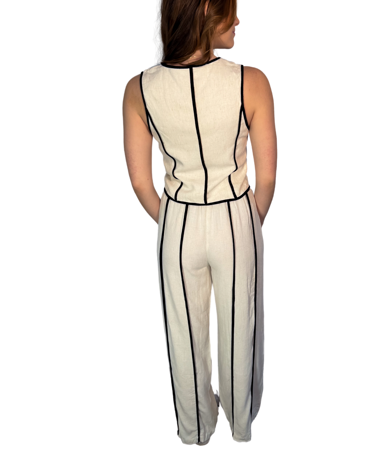 Linen Binding Vest
